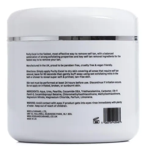 Desbronceador Rose & Caramel Purity Excel 440 G