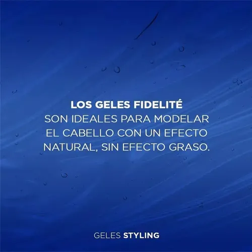Fidelité Gel Fuerte Fijación Extrema Efecto Húmedo 1000g