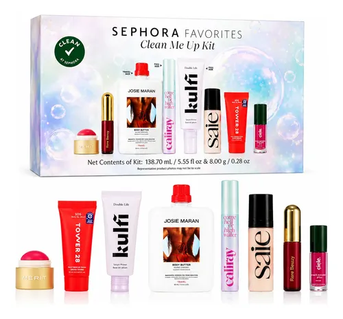 Kit Maquillaje Sephora Favorites Clean Me Up Edición Limitad