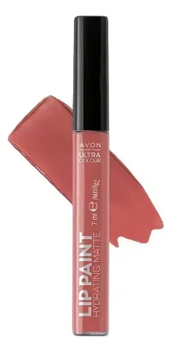 Lip Paint Avon Hidratante Semi Mate Candy Pink Todo Envios