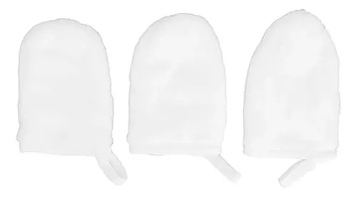 Guantes De Limpieza Facial De Microfibra Dioche, 3 Piezas, T