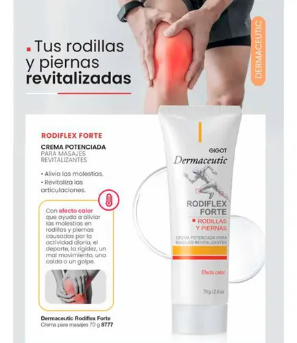 Gigot Dermaceutic Rodiflex Forte Crema 70 Gr. Articulaciones