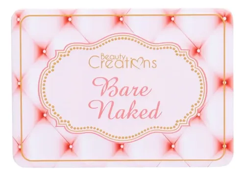 Paleta De Sombras Bare Naked Beauty Creations