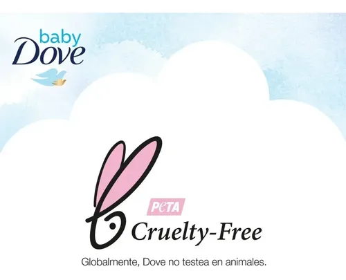 Shampoo cabello claro Baby Dove Humectación Enriquecida ph neutro 200 ml