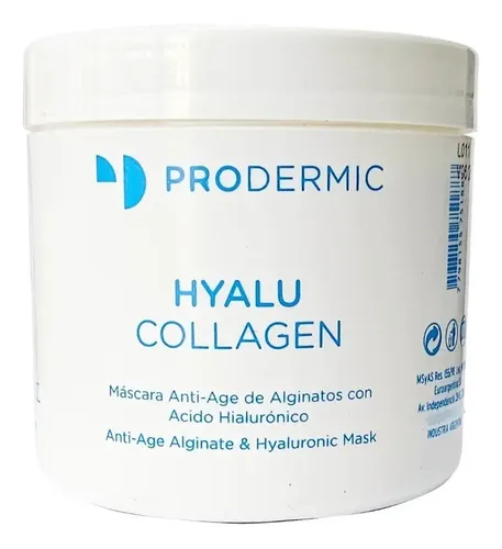 Prodermic Hyalu Collagen Mask 90gr Máscara Hidroplástica Tipo de piel Seca