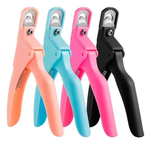 Set De 4 Cortauñas Con Tapa, Tijeras Profesionales Para Mani