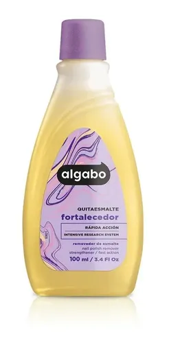 Caja X48 Quitaesmalte Fortalecedor 100ml Algabo