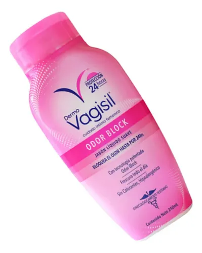 Vagisil Cuidado Intimo Jabon Liquido Suave Odor Block 240ml