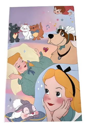 Paleta Infantil Disney Con Espejo Sombras Ojos Brillo