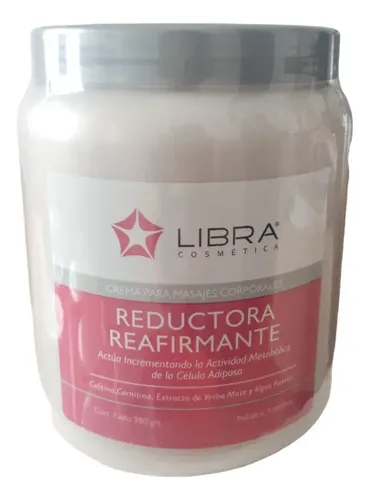 6 Crema Masajes Reductora Y Reafirmante 980g Libra Cosmetica Fragancia Suave