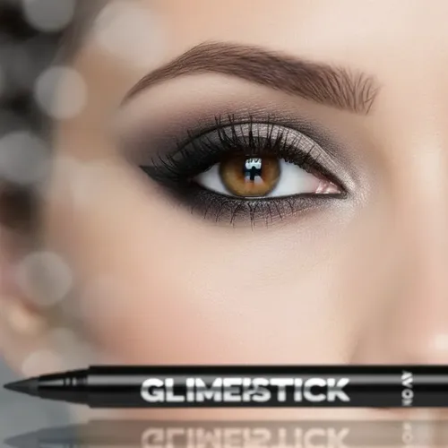 Avon Glimmerstick Diamonds Retráctil Negro Mate