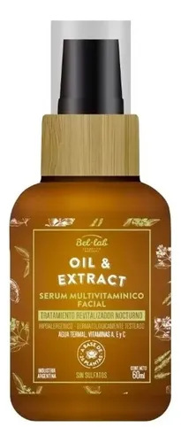 Serum Facial Vitamina C Bel Lab Antiedad Antioxidante con Vitaminas A y E, Agua Termal y Extractos Naturales 60 ml