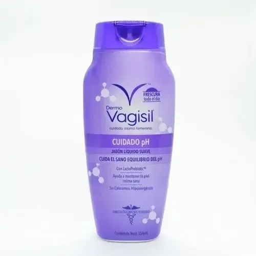Jabón Líquido Íntimo DermoVagisil Cuidado pH 354ml