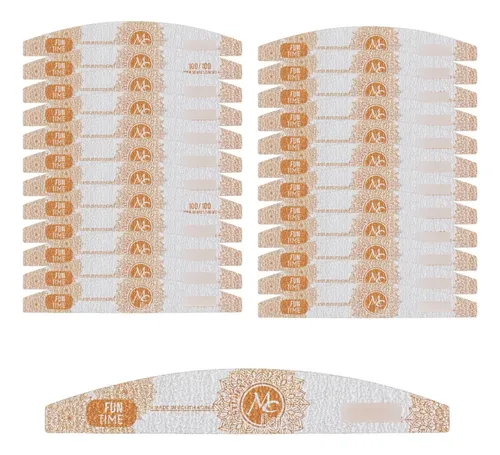 25 Limas Para Uñas Manicure Y Pedicure 100/100, Mc Nails G