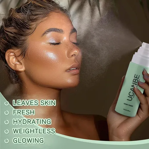 Spray Fijador De Maquillaje Ucanbe 100 Ml Brillante