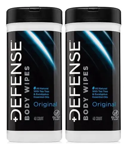 Defense Soap Toallitas Húmedas Corporales 2 Pack Aceite