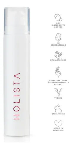 Holista Cc Serum Con Color 25 Ml (base Maquillaje Líquida con Niacinamida) Tono Medium Tan
