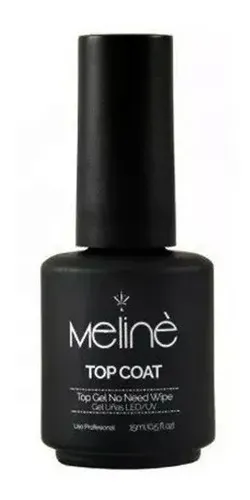 Meliné Base + Top Coat Esmalte Semipermanente Gel On Off