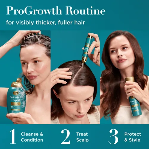 W Suero Para El Cuero Cabelludo Con Péptido Ogx Progrowth, 1
