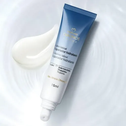Bálsamo Labial Reparador Hidratante 15 ml Natura Chronos Derma