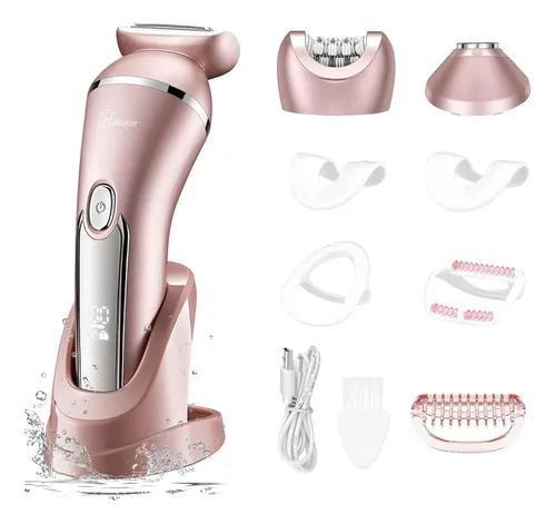 Afeitadora Eléctrica Para Mujer, Depiladora, Kit De Maquinil