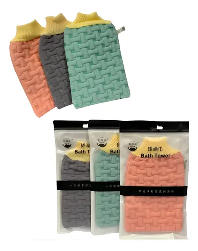 Guante Para Baño Exfoliante Esponja De Ducha Manopla