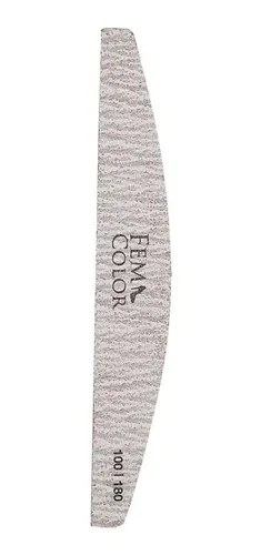 Lima Para Uñas Femcolor 100/180 X12 Unidades Lefemme