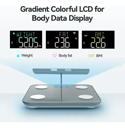* Báscula Led De Peso Corporal, 28 Analizadores, Monitor De