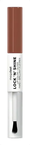 Labial Megalast Lock N Shine Lotus Petal Color Café