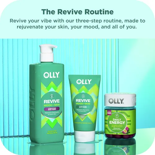 Exfoliante Corporal Olly Revive Con Magnesio, Electrolitos Y