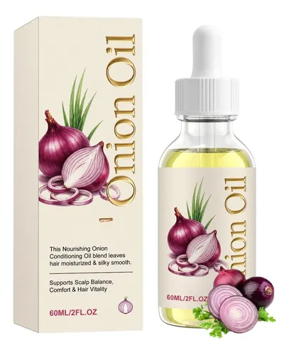 Onion Oil For Hair & Scalp, Natural Onion Oil Blend With