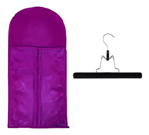 Set De Soporte Y Bolsa Para Extensiones De Cabello