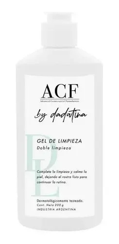 Acf Gel Limpiador Doble Limpieza By Dadatina 200 Ml
