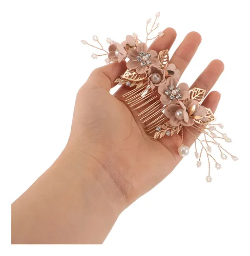 1 Juego De Accesorios Para El Cabello Para Bodas: Peineta De