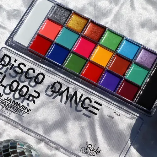 Paleta Sombras Crema Rude Cosmetics Disco Dance Floor Slow Jammin