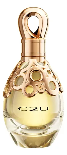 Perfume Femenino C2u Mujer 100ml Eau De Parfum Elegante Dorado Erfume Caja Regalo Perfume Original Larga Duración