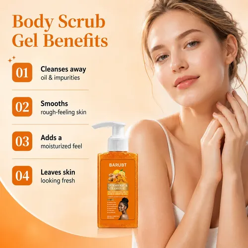 Gel De Ducha Barubt Cúrcuma Y Vitamina C 120ml