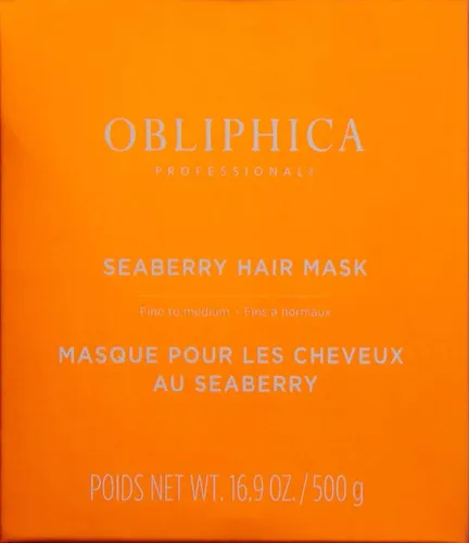 Mascarilla Capilar Obliphica Seaberry Deep Conditioning 480