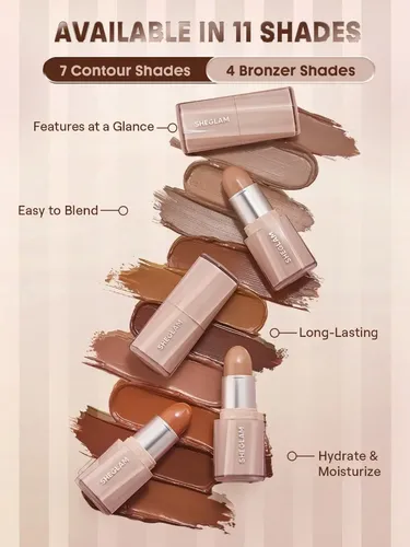 Sheglam Stick Contorno Y Bronzer Facial Golden Sun