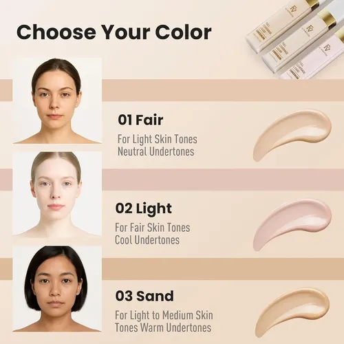 Corrector Líquido Mate Fv Para Ojeras Y Acné 01 Beige