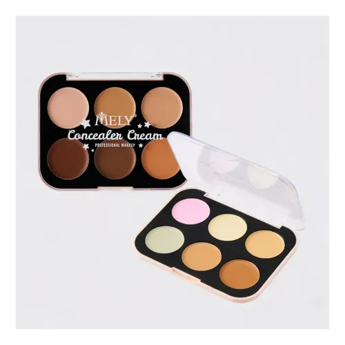Paleta De Correctores Cremosos Contorno De Rostro Mely