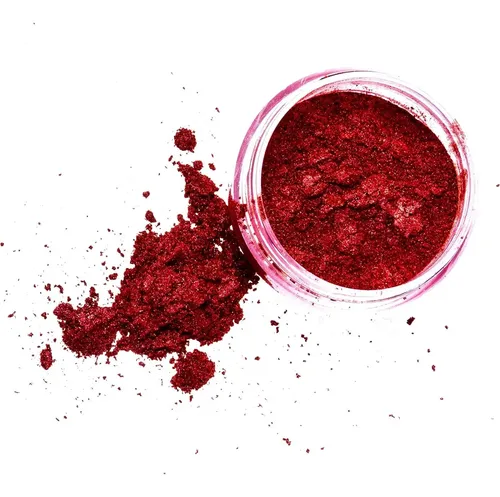 Polvo Mica Rojo Perla 25g Para Cosmética Y Arte