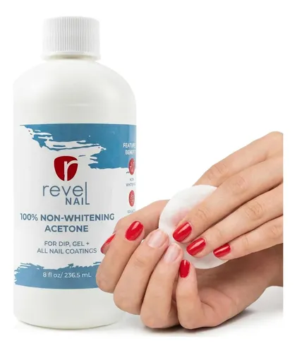 Removedor De Acetona Revel Nail 100% 237ml