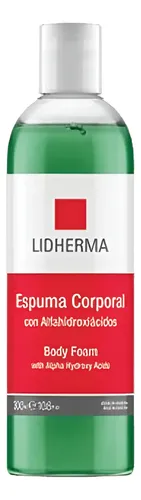 Lidherma Espuma Corporal Gel Jabonoso Celulitis Flaccidez