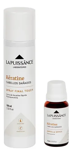 La Puissance Kit Keratine Spray Final Touch + Ampolla Shock