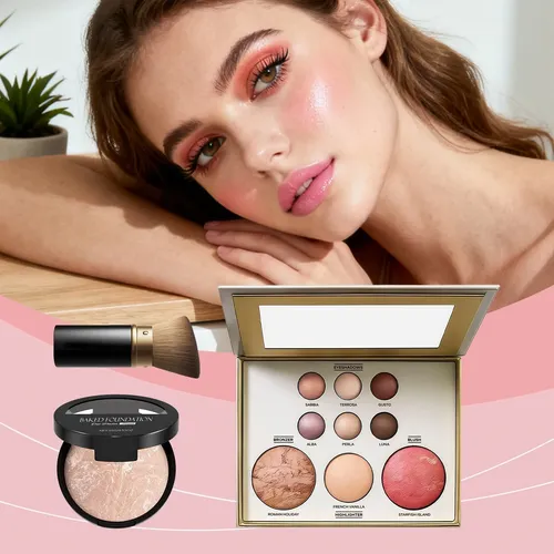 #03 Conjunto Combinado De Paleta De Maquillaje,1set