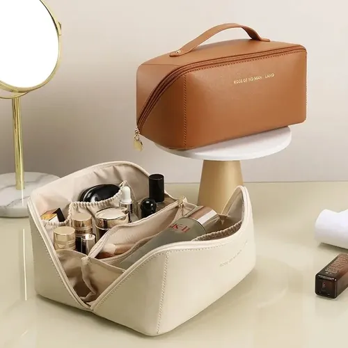 Y Necessaire Feminina Grande Maquillaje Cosméticos Bolsa