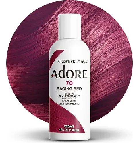 Coloración Semipermanente Adore 070 Raging Red