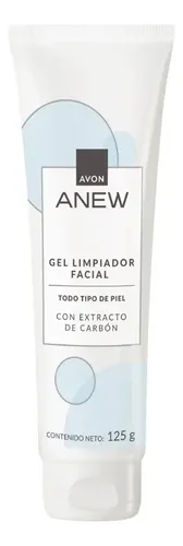 Avon Anew Gel Limpiador Facial Con Extracto De Carbon 125g Momento De Aplicación Día/noche Tipo De Piel Todo Tipo De Piel
