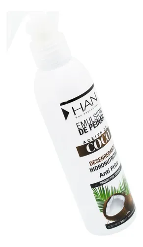 Han Coco Emulsion Para Peinar Desenredante Protector Termico